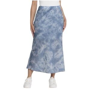 Madewell A-Line Midi Skirt Storm Cloud Fully Lined Lightweight Women’s Size 10
